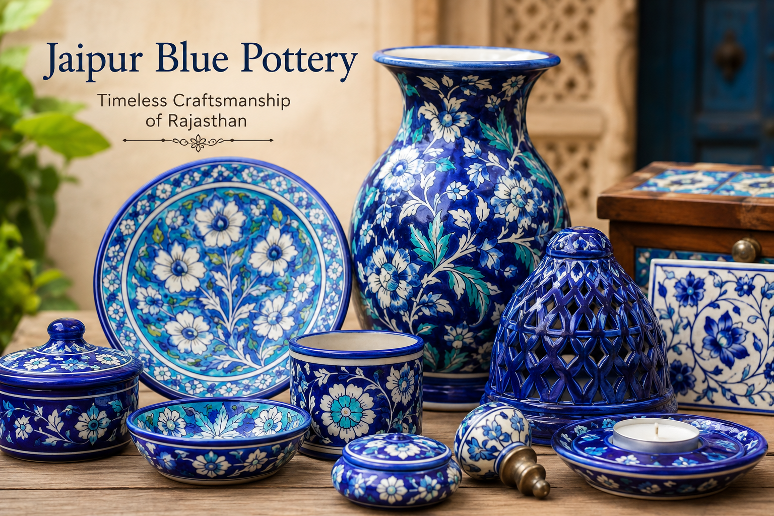 Jaipur Blue Pottery